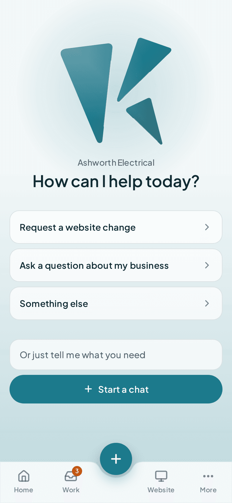 Kit in the Kitso app